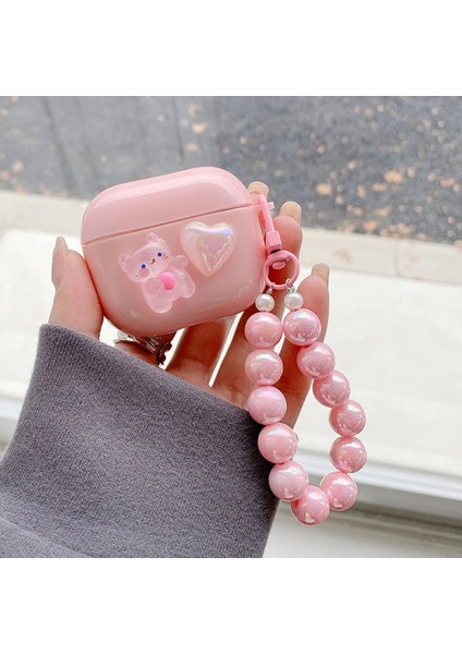 Air Pods Pro2 Uyumlu Kalpli Kedili Kılıf Koruma