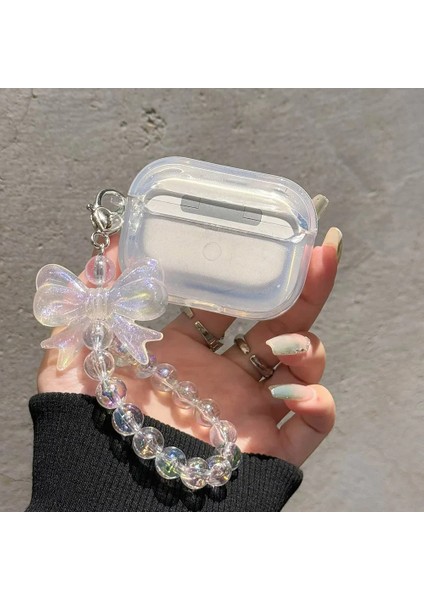 Air Pods Pro2 Uyumlu Hologram Kalp Desenli Kılıf Koruma fiyatları