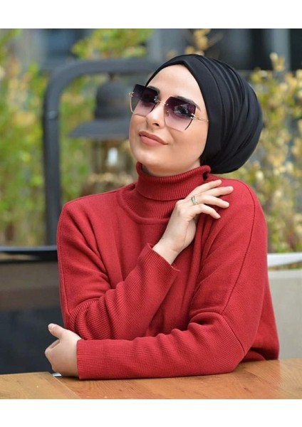 Dubai Pratik Şal Siyah DPS01