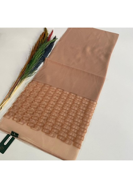 Ipeksi Tül Jakar Şal Kavun Içi JSK0110