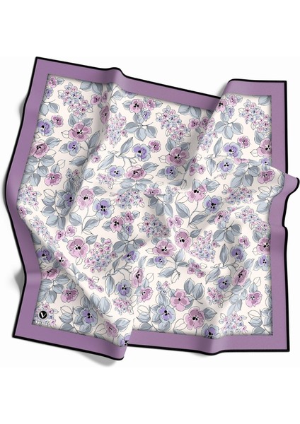 Dijital Twill Eşarp VL8408