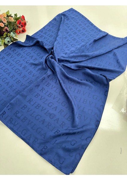 Jakar Şal B Desen Lacivert JSL0912