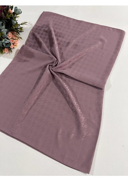 Kaz Ayağı Desen Soft Jakar Şal JPD0401