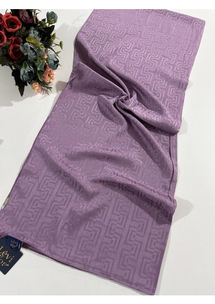 Premium Jakar Şal Lila LJK0421