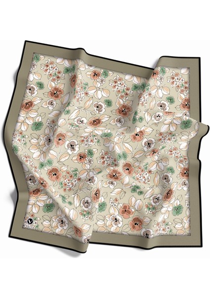 Dijital Twill Eşarp VL8402