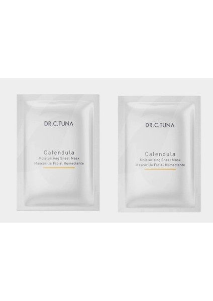 D.c.tuna Aynısefa -Calendula Nemlendirilici Kağıt Maske -2 Adet