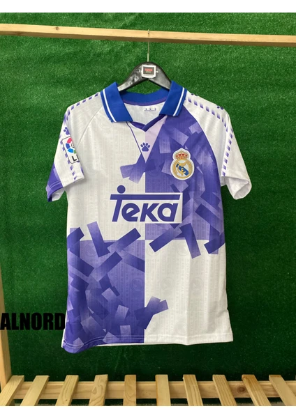 Rodak Spor Real Madrid 1996/1997 Raul Retro Forması Yakalı Nostaji