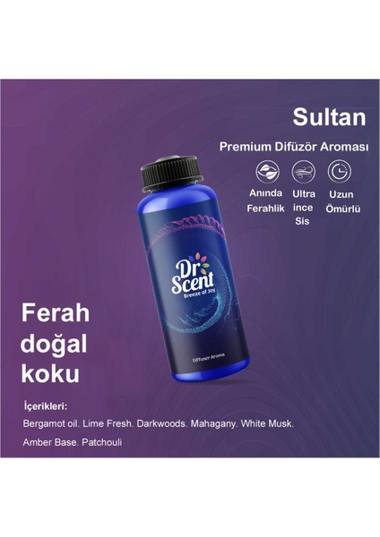 Dr Scent Koku Makinesi Sultan Kokusu 170 ml