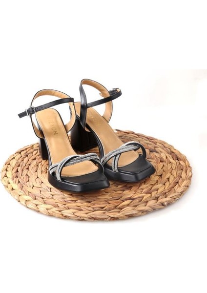Wzy 02708 9 Cm Topuklu Kadın Sandalet Ayakkabı fırsatları