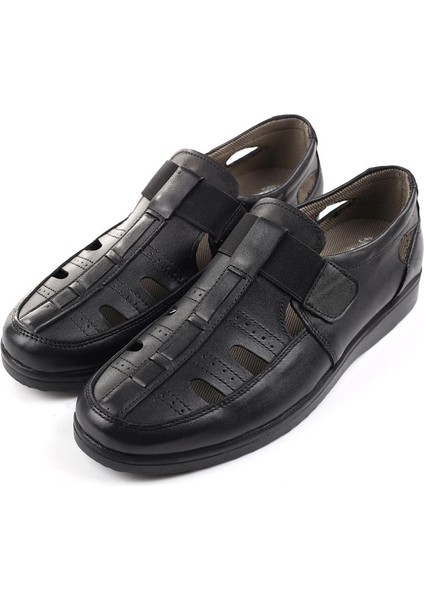 3901 Ortopedik Hakiki Deri Erkek Sandalet Ayakkabı fiyatları