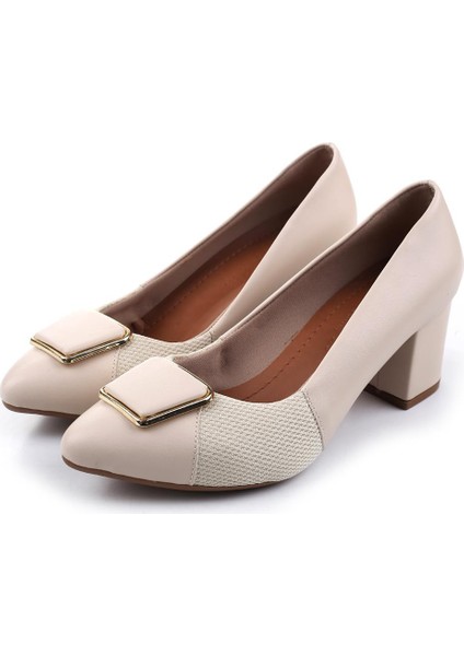 904-2 Kadın 6 Cm Kare Topuklu Ayakkabı modelleri