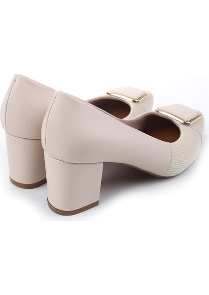 904-2 Kadın 6 Cm Kare Topuklu Ayakkabı fırsatları