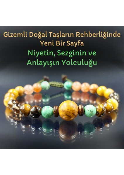 Gizemli Doğaltaş Varisit Dumanlı Kuvars Güneş Taşı Jasper Kaplan Gözü Duygusal Denge Cesaret Enerji Canlılık Anksiyete Liderlik