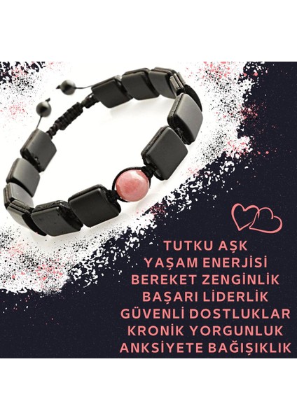 Yakut Taşlı Bileklik Aşk Sadakat Tutku Zenginlik Enerji
