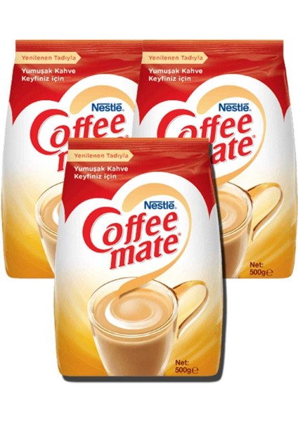 Coffee Mate Kahve Kreması 500gr 3'lü Set