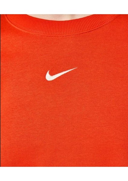 Sportswear Phoenix Fleece Oversized Turuncu Crew DQ5733-633 fırsatları