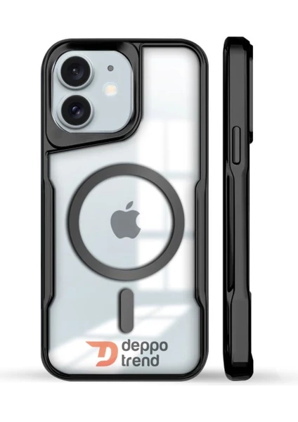 Deppo Trend iPhone 11 Uyumlu Kılıf Mat Renkli Magsafe Kamera Çıkıntılı Slim Koruyucu Ince Silikon Kapak