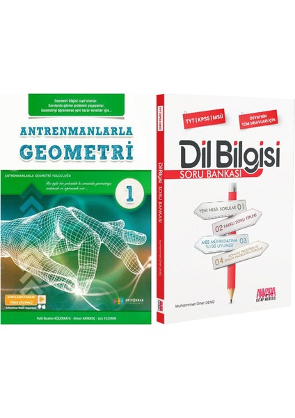 Geometri - Ankara Kitap Merkezi Yayınları Dil Bilgisi Soru Bankası 2 Kitap
