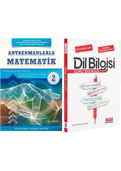 Matematik - Ankara Kitap Merkezi Yayınları Dil Bilgisi Soru Bankası 2 Kitap