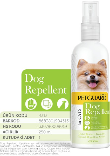 Dog Repellent (Köpek Uzaklaştırıcı) 250 ml