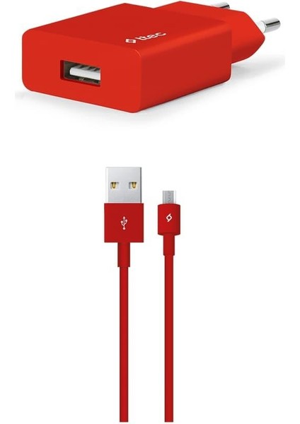 Smartcharger 2.1A Seyahat Şarj Aleti + Micro USB Kablo