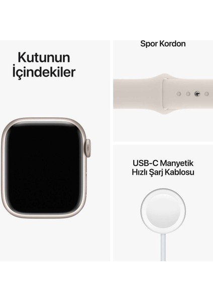 Tekno Trust Çok Renkli Apple Uyumlu Watch 8 Akıllı Saat Gps Nfc Pusula Özellikli Akıllı Saat 45MM Ithalatçı Gar