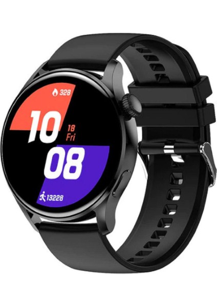 Tekno Trust Gümüş Smart Mini Kadın Akıllı Saati Yuvarlak Kadın Saati Nfc Özellikli Ios-Androin Uyumlu Ithalatçı