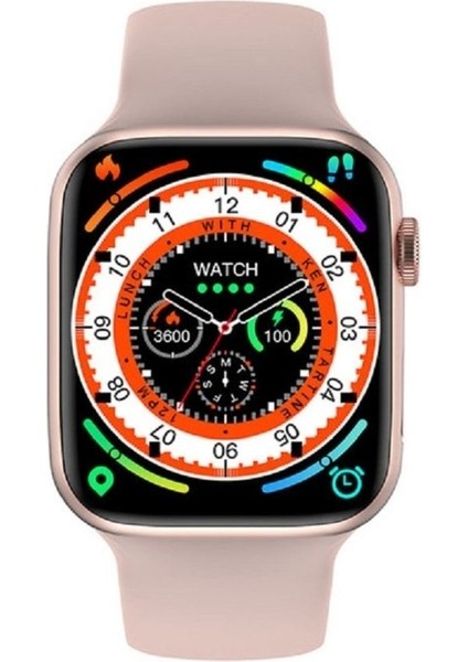 Tekno Trust Çok Renkli Apple Uyumlu Watch 9 Pro Akılı Saat 47 mm (Hediyeli Ürün) Ithalatçı Garantili Pembe 2 Yı fiyatları