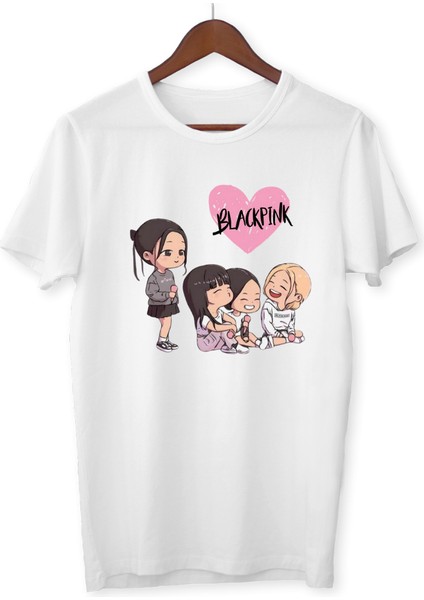 Black Pink T-Shirt Çocuk