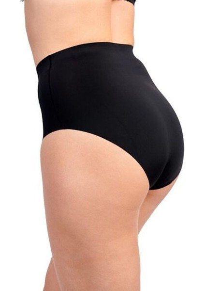 Yüksek Bel Inceltiicii Etkili Sıkılaştırıcı Toparlayıcı Siyah Slip Kadın Külot Korse indirimleri