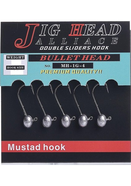 Pandora Balıkçılık Pandora Jig Head Alliace Mh 1 gr Mustad Iğne