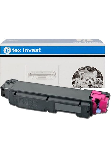 TK-5280 Kyocera Ecosys M6235CIDNT Muadiltoneri Kırmızı Renk