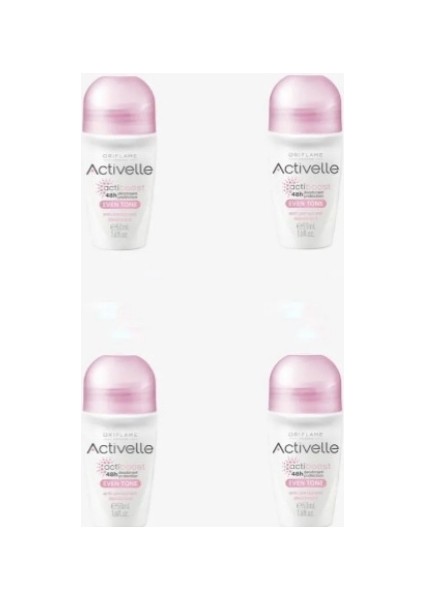 Activelle Even Tone Anti-Perspirant Roll-On 4 Adet
