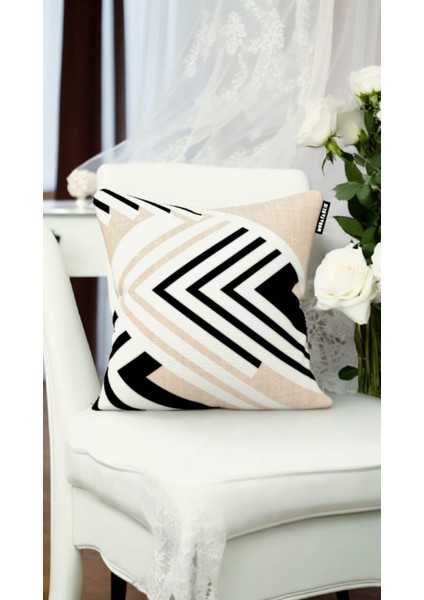 Dekoratif Kırlent Kılıfı 1 Adet Dijital Baskı Yastık Kırlent Kılıfı 43X43 cm KSK0001