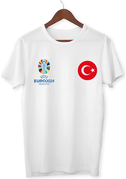 Euro 2024 Avrupa Kupası Türkiye Milli Takım Özel Tasarım T-Shirt