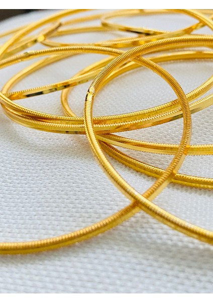 5 Li Ajda Bilezik Altın Kaplama Paslanmaz Kararmaz Kadın Bileklik Garantili 5 Adet fırsatları