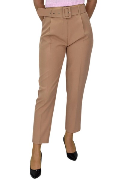 Kadın Kemerli Bilek Pantolon BGL-ST03690