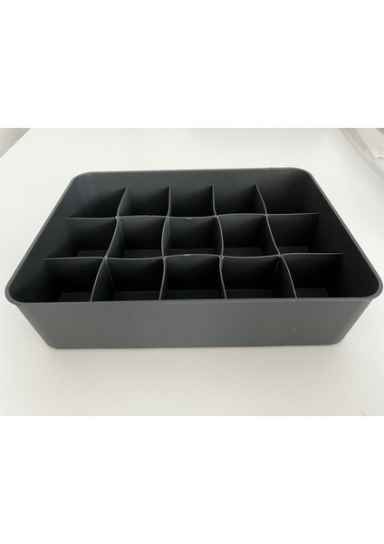 3 Parça Çekmece Içi Düzenleyici Organizer Set 1 Adet 15 Bölmeli Çekmece İçi Düzenleyici, 2 Adet 5 Bölmeli Çekmece İçi Düzenleyici indirimleri