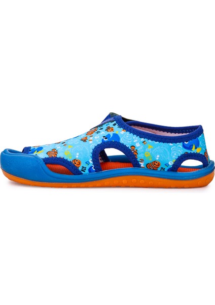 Kiko Kids Aqua Erkek/kız Çocuk Sandalet Panduf Ayakkabı 2001 Animal Mavi