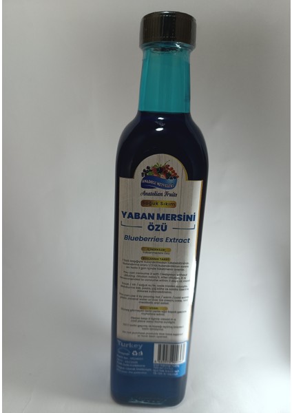 Yaban Mersini Özü Doğal 500 ml 700 gram modelleri