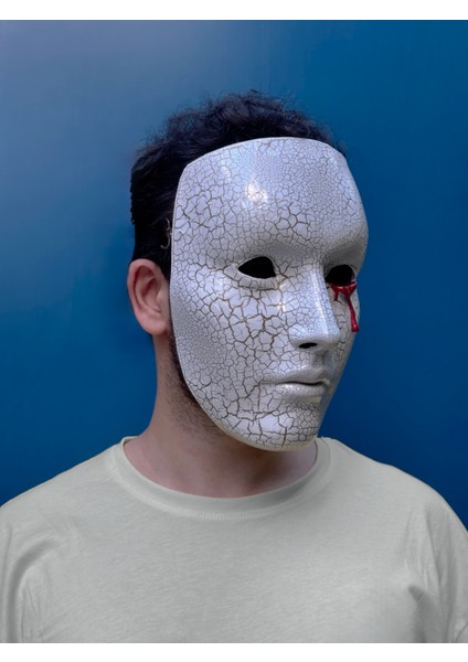 Kanlı Gözyaşı Çatlatma Venedik Maskesi fırsatları