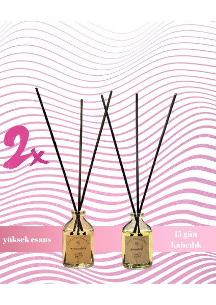 2'li Yasemin Oda Kokusu,akasya Oda Kokusu 2x 50ML