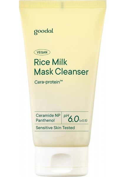 Vegan Rice Milk Mask Cleanser - Pirinç Sütü Özlü Yüz Temizleyici