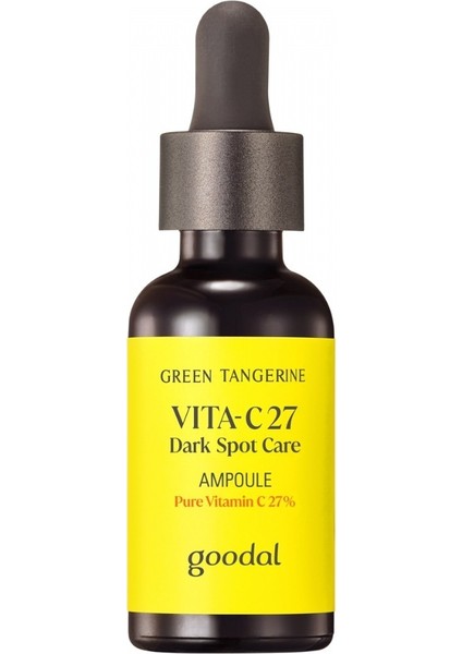 Green Tangerine Vita C 27 Dark Spot Care Ampoule - %27 Saf C Vitaminli Leke Karşıtı Ampul