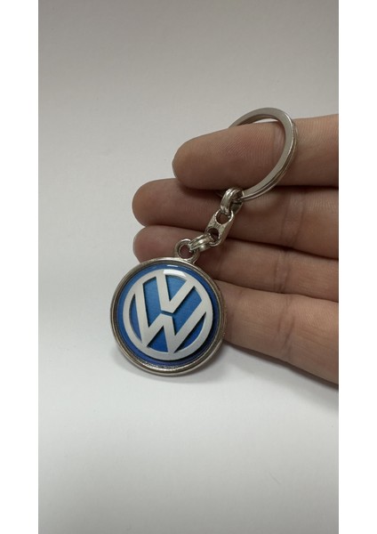 Volkswagen Logolu Metal Anahtarlık Çift Yönlü (1 Adet) fiyatları