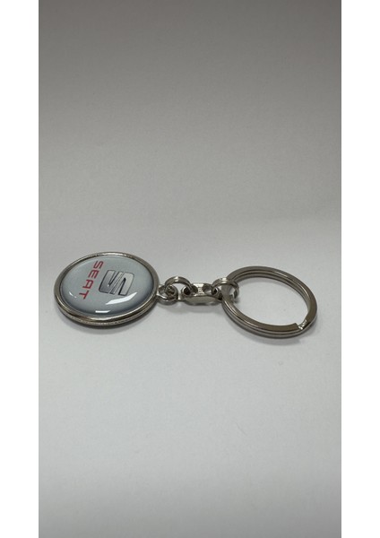 Seat Logolu Metal Anahtarlık Çift Yönlü (1 Adet) fiyatları