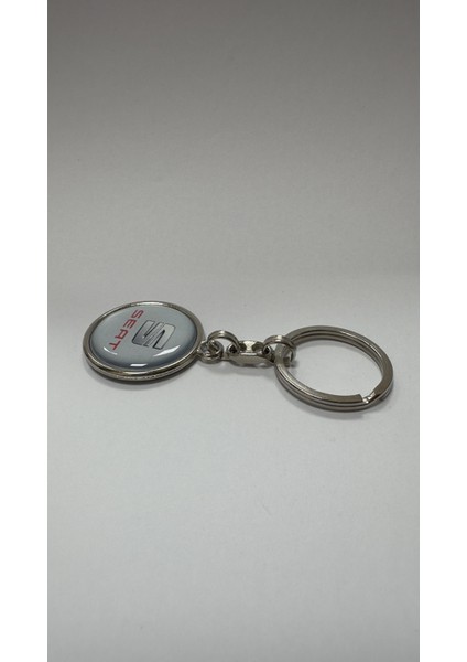 Seat Logolu Metal Anahtarlık Çift Yönlü (1 Adet) modelleri