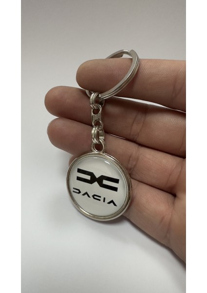 Dacia (Yeni Logo) Logolu Metal Anahtarlık Çift Yönlü (1 Adet) fiyatları