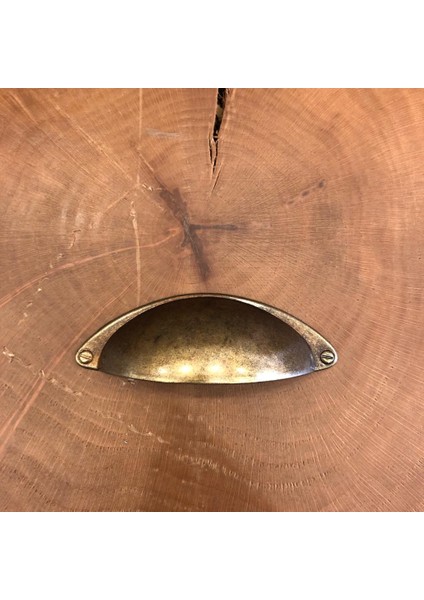 Çanak Kulp Çekmece Kapak Kulpu (2 Adet) Inox