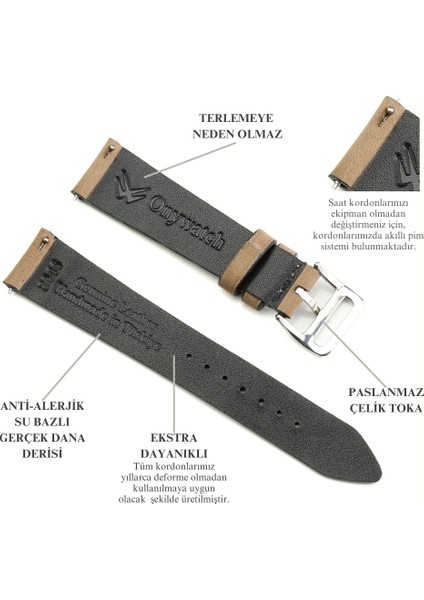 21MM Gerçek Dana Derisi El Yapımı Kordon 21 mm Deri Kordon 21 mm Deri Kayış 21 mm Deri Saat Kordonu 21 mm Kordon indirimleri